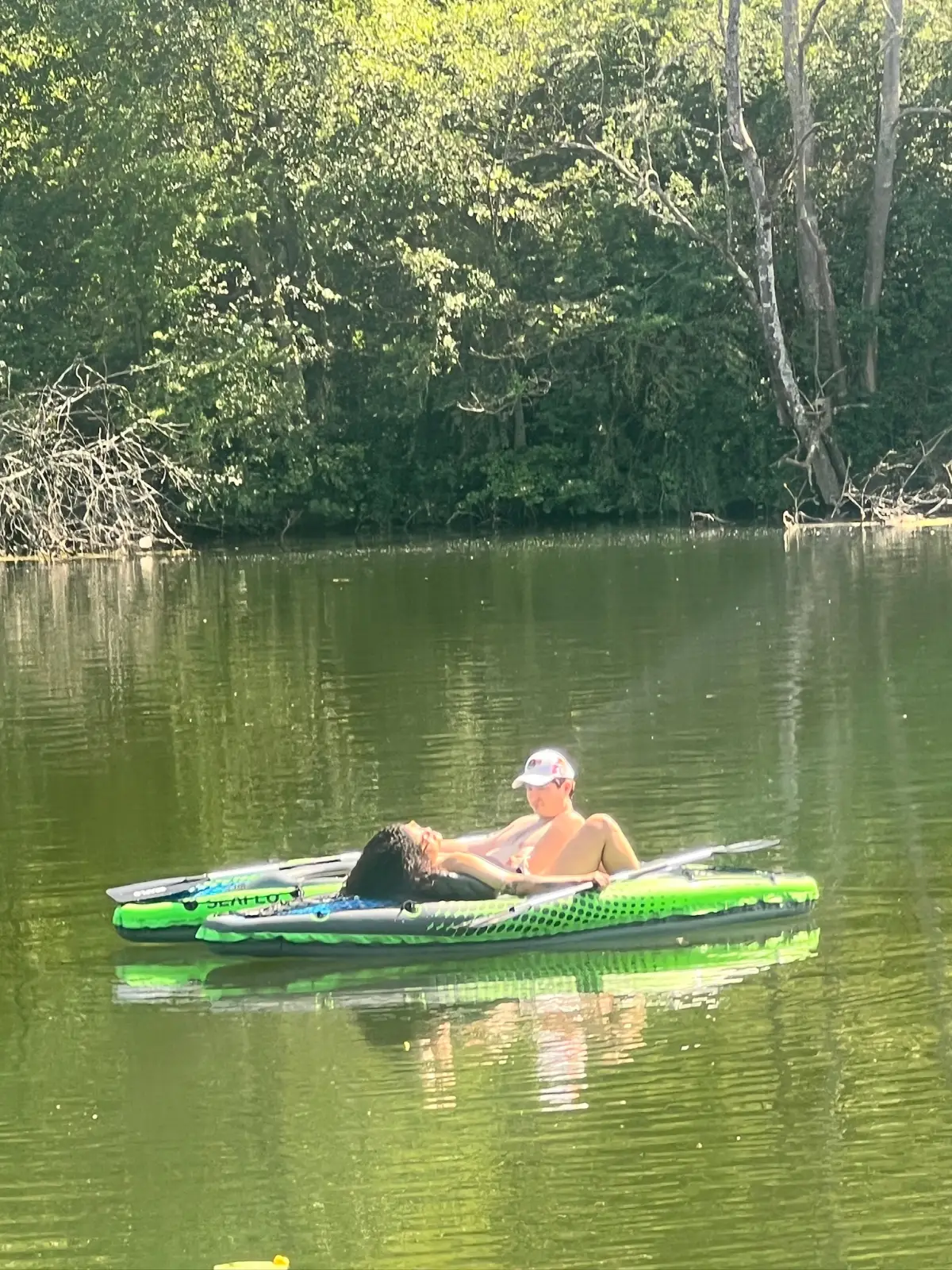 The river